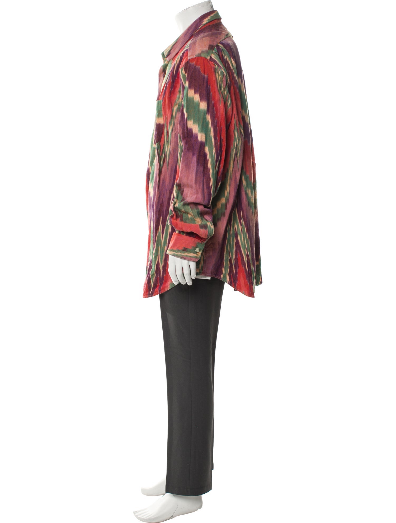 Engineered Garments Printed Long Sleeve Shirt