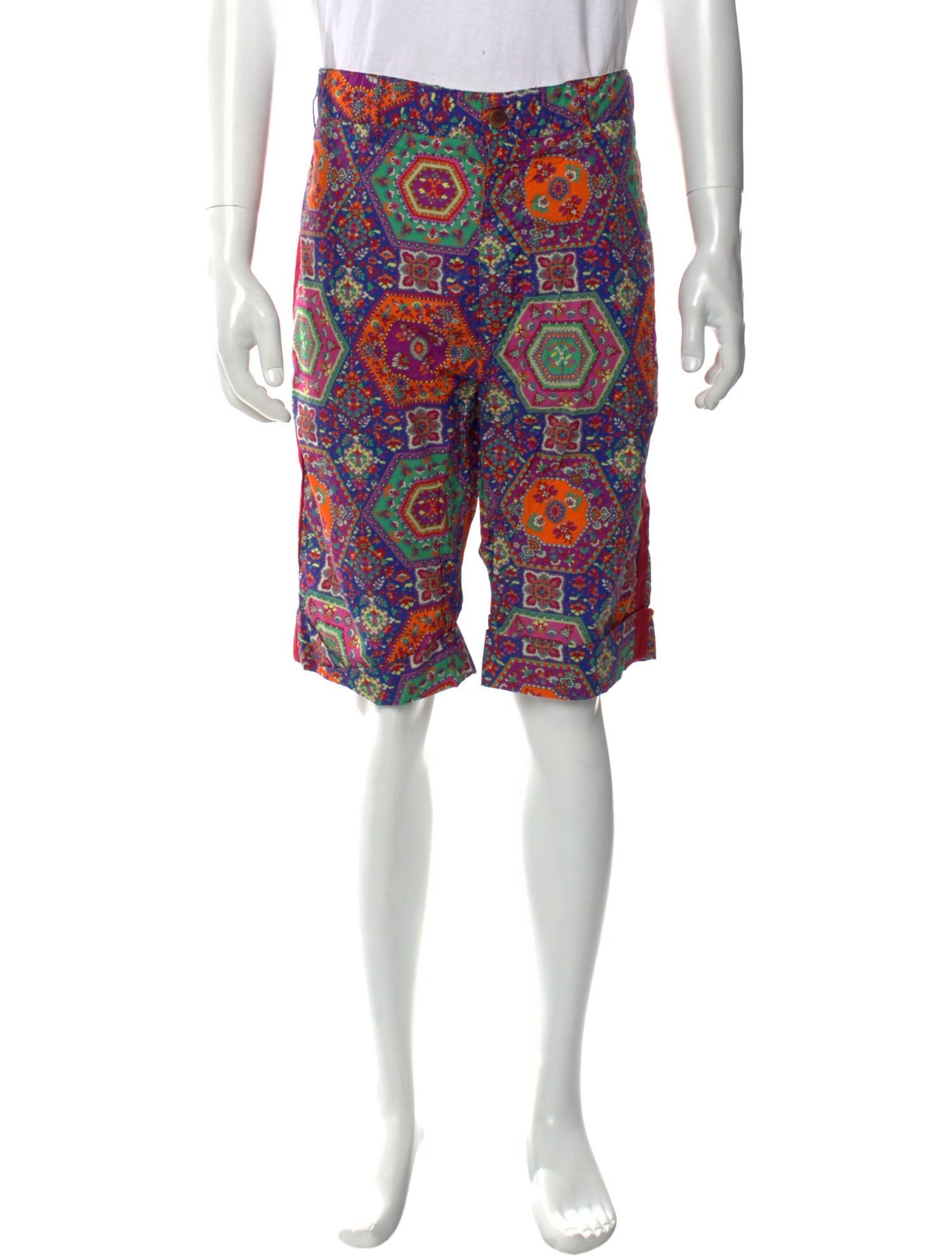 Engineered Garments Printed Jogger Shorts