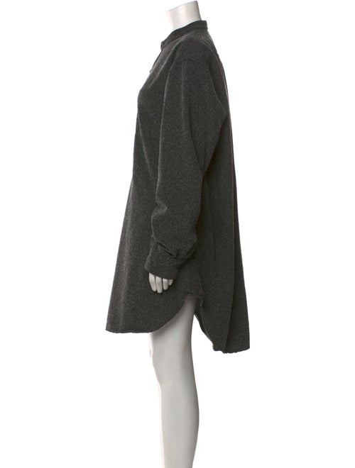 Engineered Garments Mock Neck Knee-Length Dress