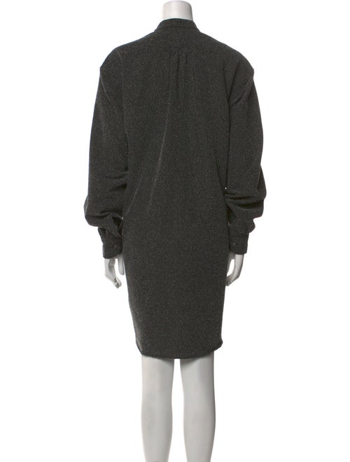 Engineered Garments Mock Neck Knee-Length Dress