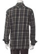 Engineered Garments Plaid Print Long Sleeve Western Shirt