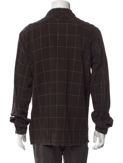 Engineered Garments Plaid Print Long Sleeve Shirt