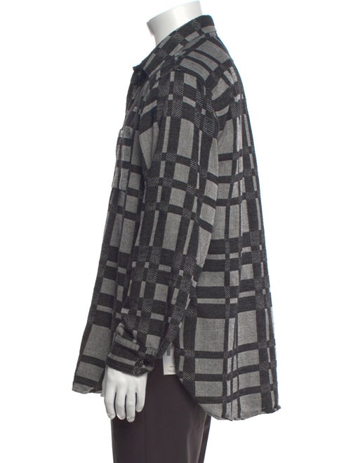 Engineered Garments Plaid Print Long Sleeve Shirt