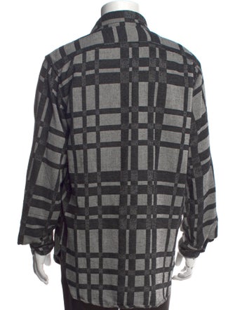 Engineered Garments Plaid Print Long Sleeve Shirt