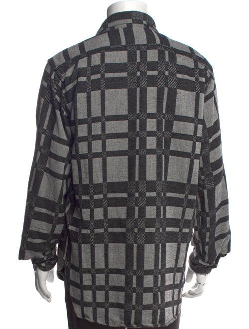 Engineered Garments Plaid Print Long Sleeve Shirt