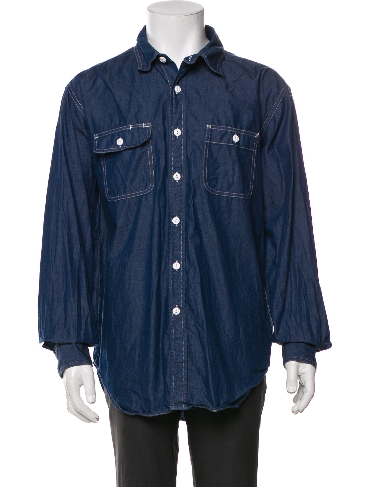 Engineered Garments Long Sleeve Denim Shirt