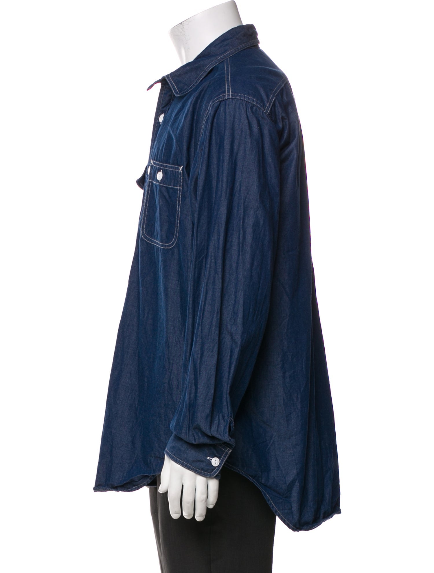 Engineered Garments Long Sleeve Denim Shirt