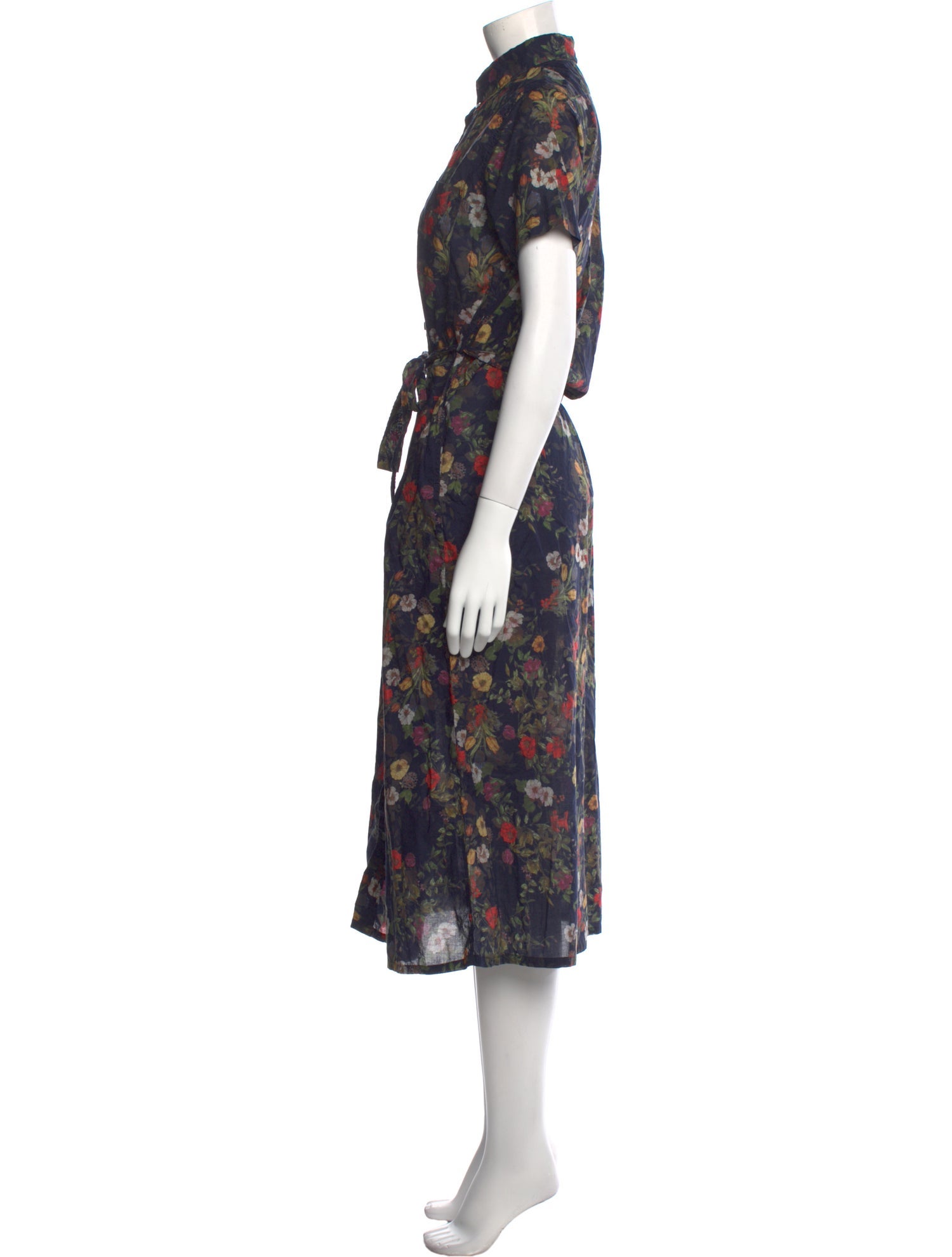 Engineered Garments Floral Print Long Dress