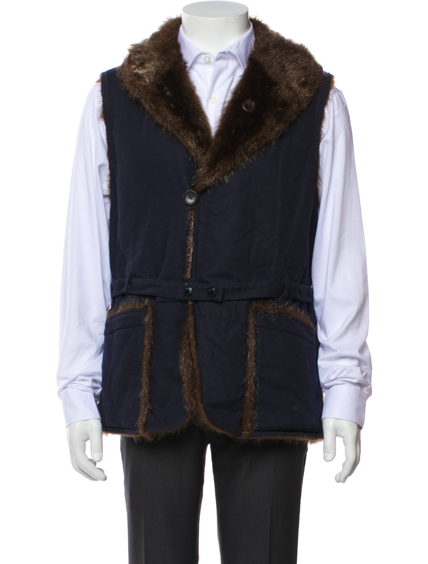 Engineered Garments Colorblock Pattern Vest