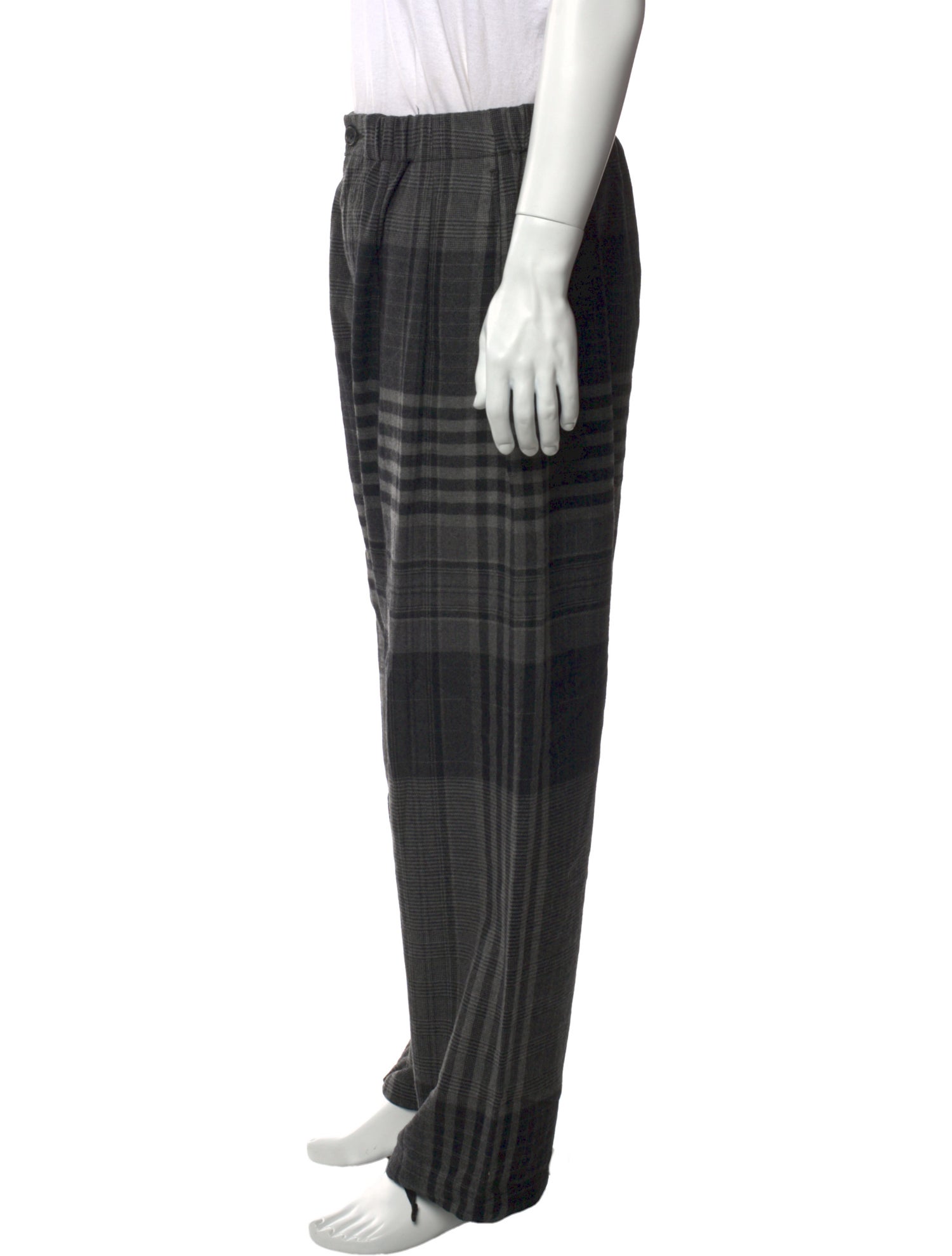 Engineered Garments Plaid Print Pants