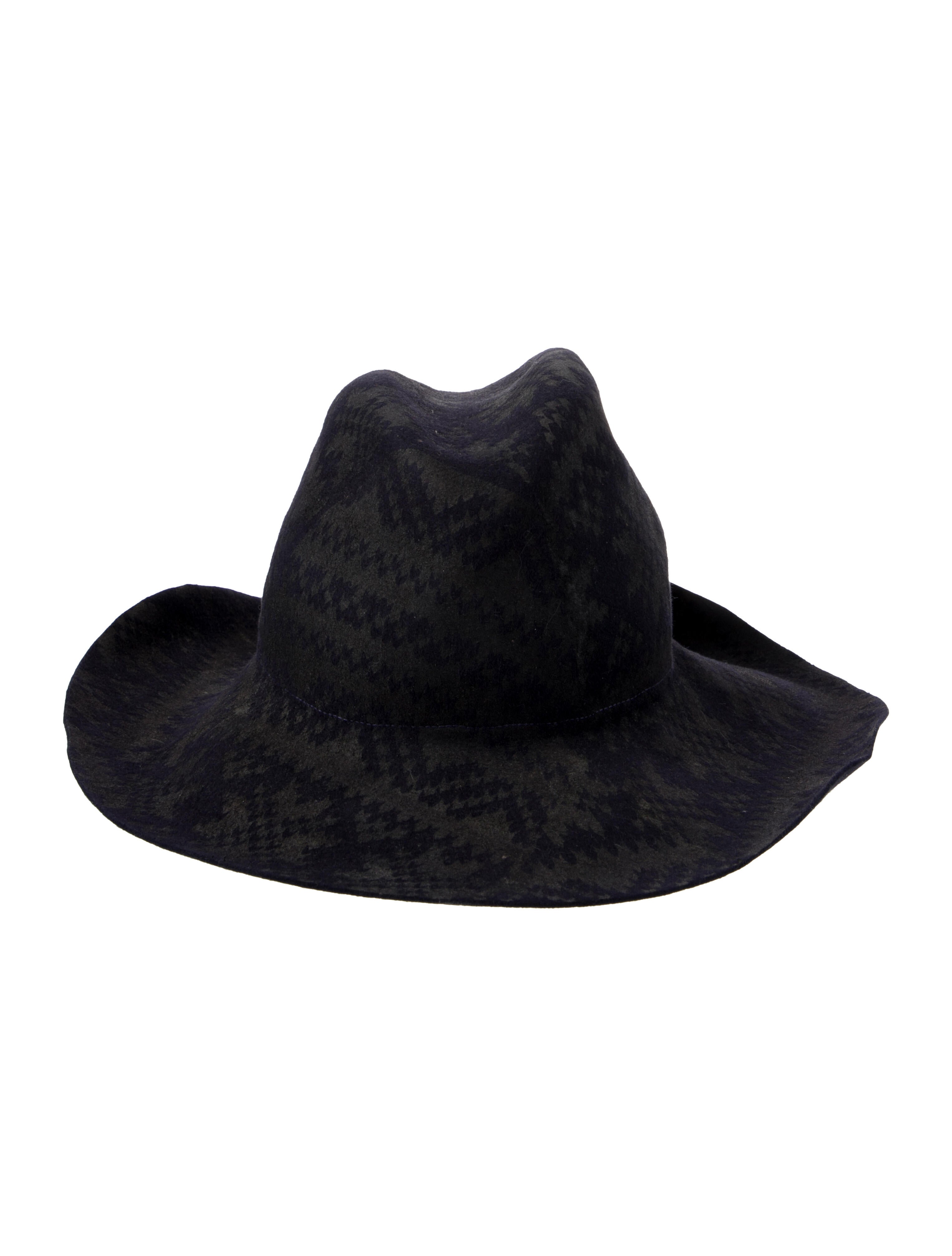 Engineered Garments wool hat pattern print