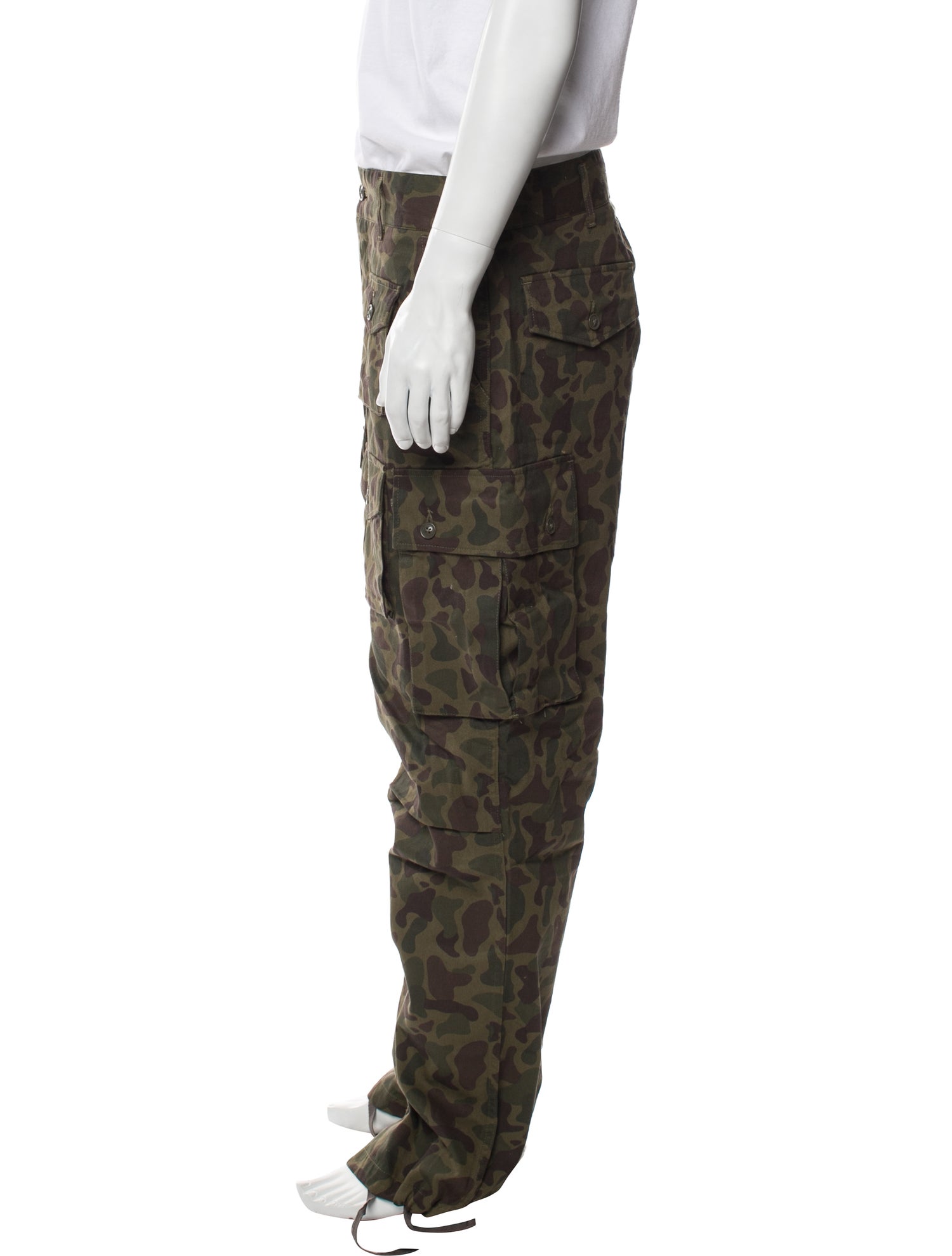 Engineered Garments Camouflage Print Cargo Pants