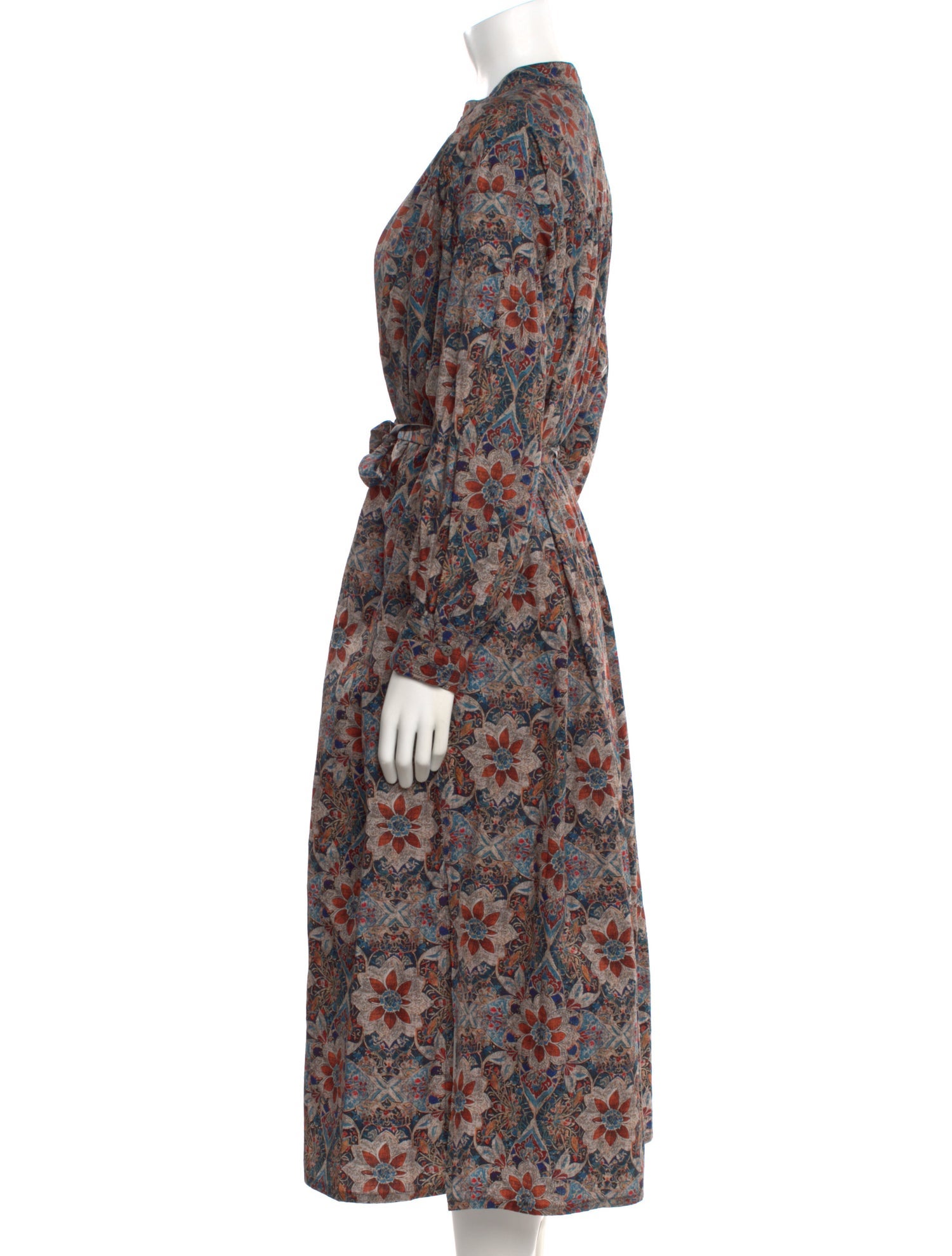 Engineered Garments Floral Print Long Dress w/ Tags