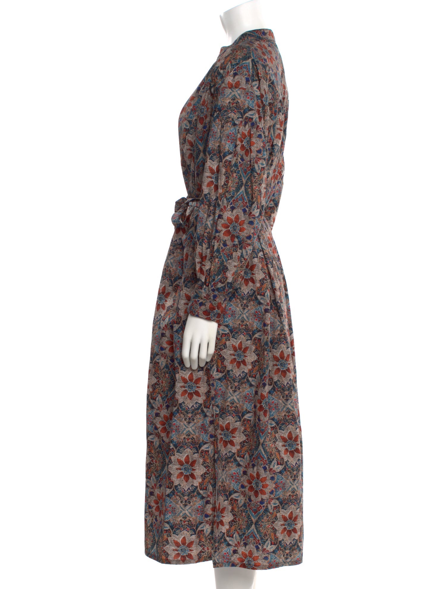Engineered Garments Floral Print Long Dress w/ Tags