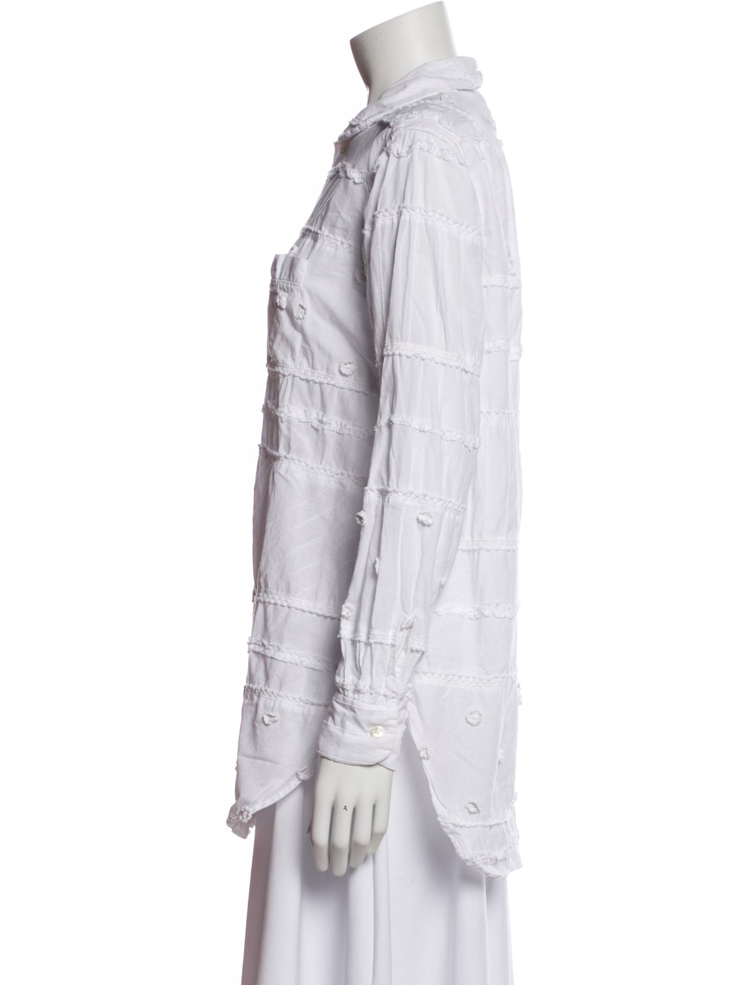 Engineered Garments Long Sleeve Button-Up Top