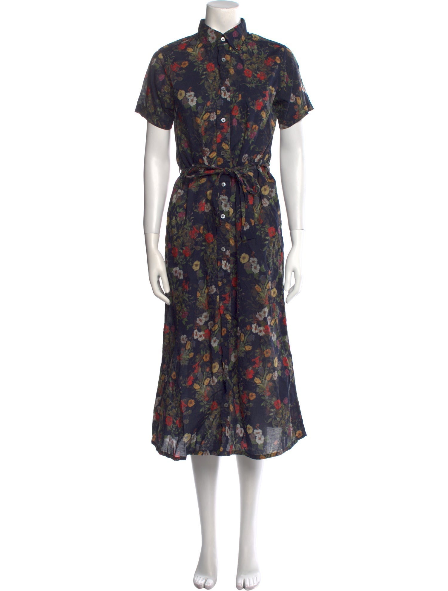 Engineered Garments Floral Print Long Dress