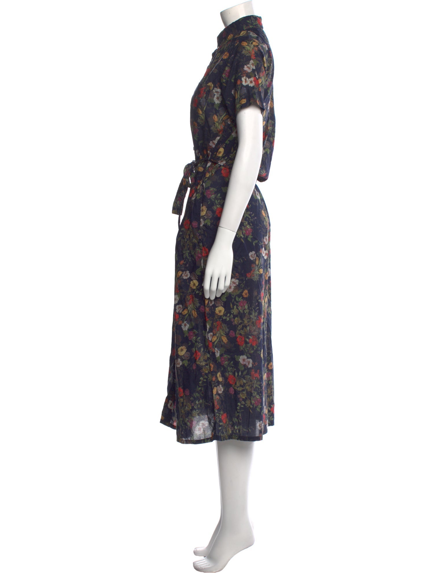 Engineered Garments Floral Print Long Dress