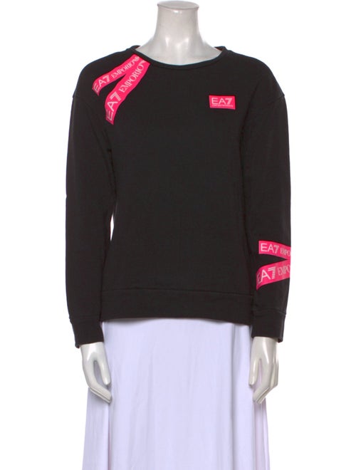 EA7 Emporio Armani Graphic Print Crew Neck Sweatshirt