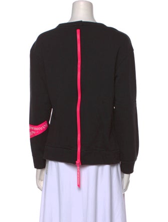 EA7 Emporio Armani Graphic Print Crew Neck Sweatshirt