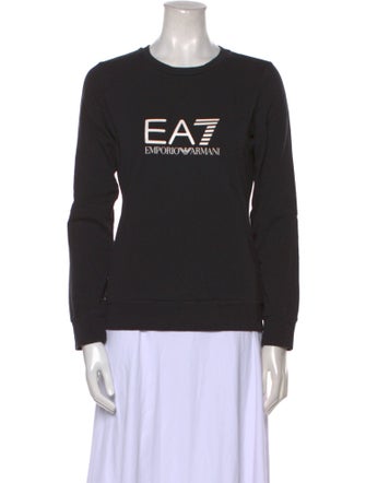 EA7 Emporio Armani Graphic Print Crew Neck Sweatshirt