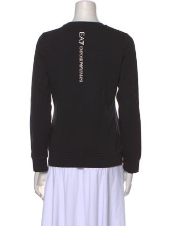 EA7 Emporio Armani Graphic Print Crew Neck Sweatshirt
