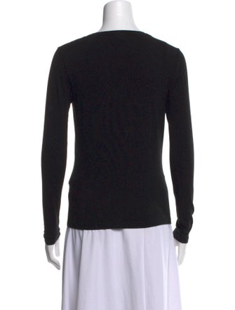 EA7 Emporio Armani Scoop Neck Long Sleeve T-Shirt