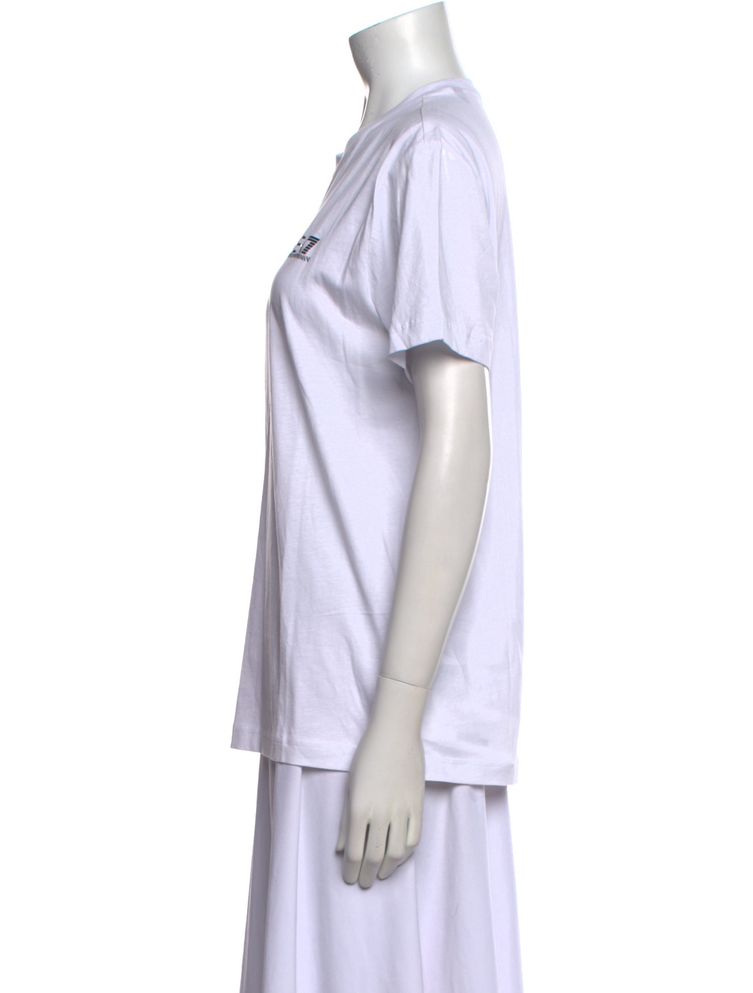 EA7 Emporio Armani Graphic Print Crew Neck T-Shirt