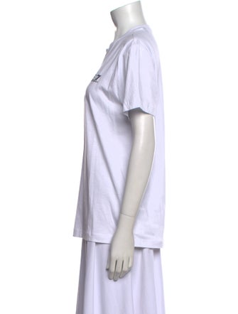 EA7 Emporio Armani Graphic Print Crew Neck T-Shirt