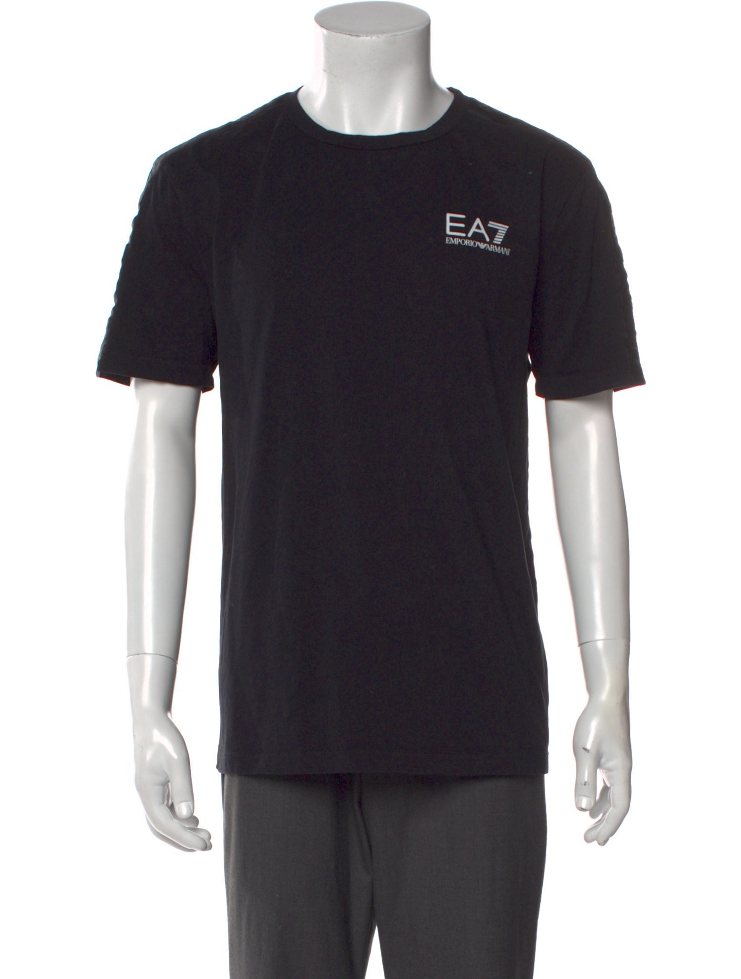 EA7 Emporio Armani Graphic Print Crew Neck T-Shirt