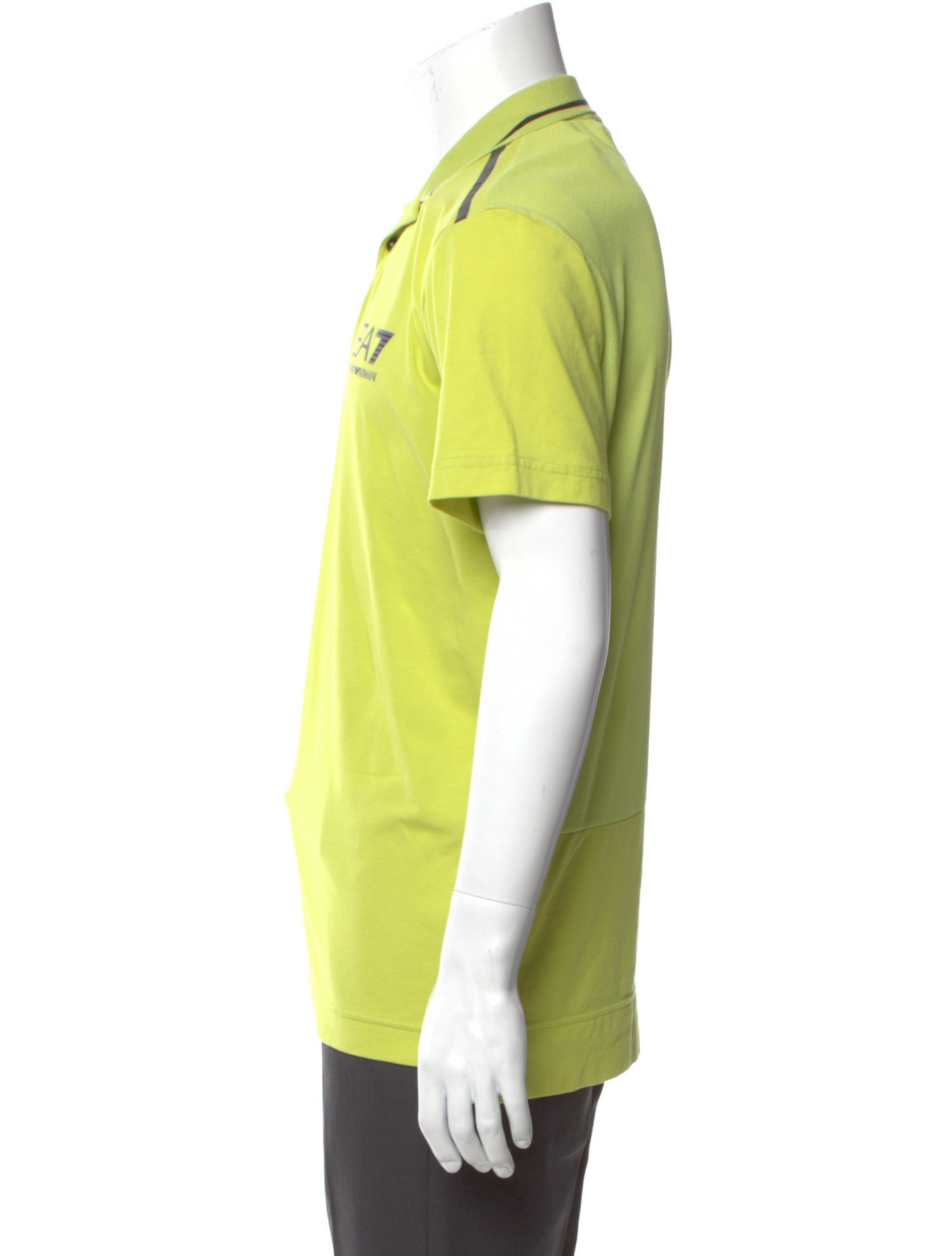 EA7 Emporio Armani Collar Short Sleeve Polo Shirt