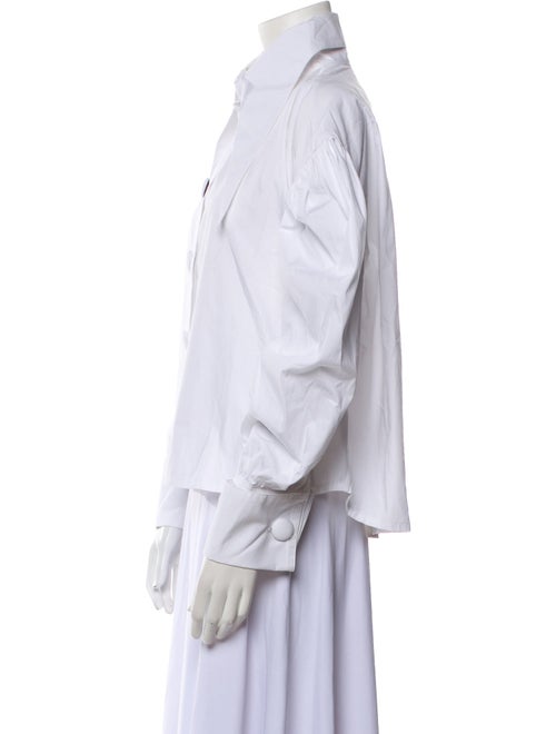 Elzinga Long Sleeve Button-Up Top