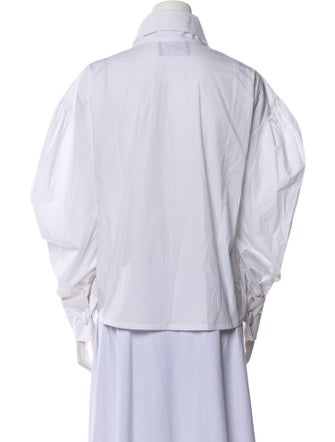 Elzinga Long Sleeve Button-Up Top