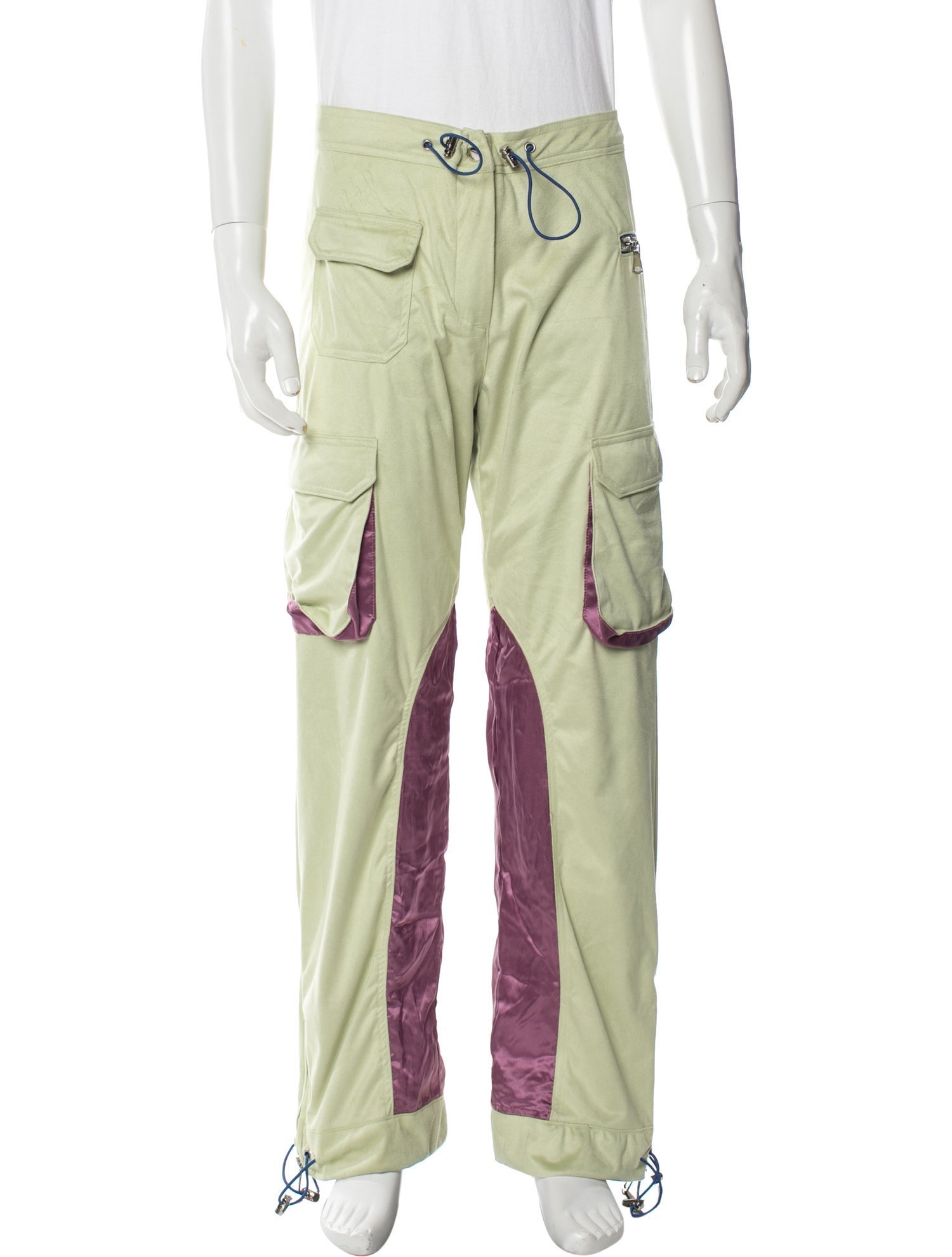 EARTHLING VIP Colorblock Pattern Cargo Pants