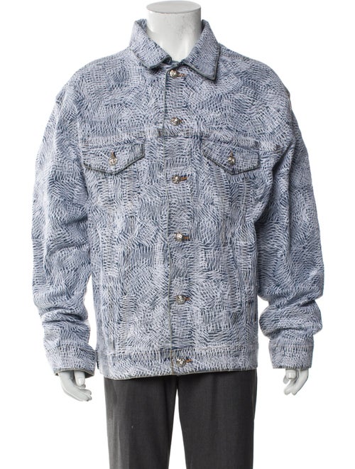 EARTHLING VIP Printed Denim Jacket