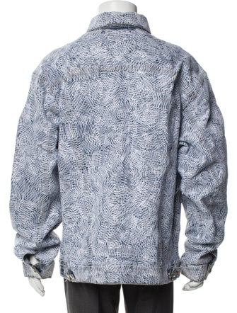 EARTHLING VIP Printed Denim Jacket