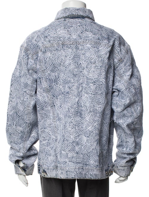 EARTHLING VIP Printed Denim Jacket