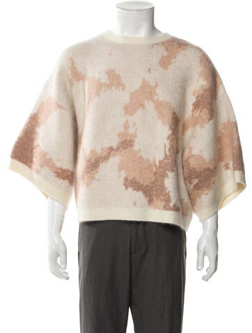 Earthling VIP Sweaters Mohair Printed Pullover XL