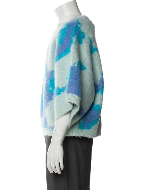 EARTHLING VIP Mohair Tie-Dye Print Pullover