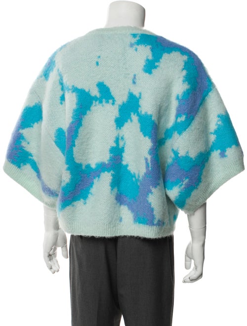 EARTHLING VIP Mohair Tie-Dye Print Pullover