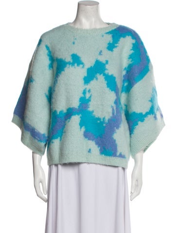 Earthling VIP Knitwear Printed Crew Neck Sweater M