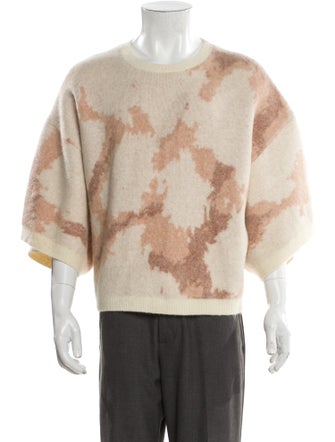 EARTHLING VIP Mohair Printed Pullover