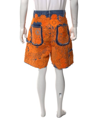 EARTHLING VIP Lace Pattern Jogger Shorts