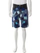 EARTHLING VIP Floral Print Athletic Shorts