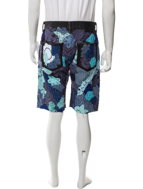 EARTHLING VIP Floral Print Athletic Shorts