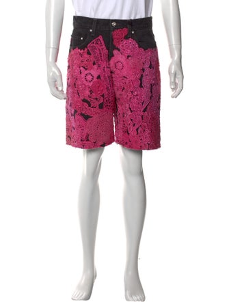 EARTHLING VIP Lace Pattern Cargo Shorts