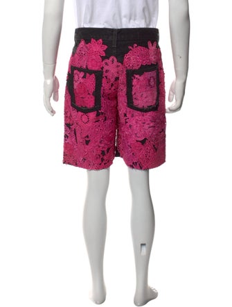 EARTHLING VIP Lace Pattern Cargo Shorts