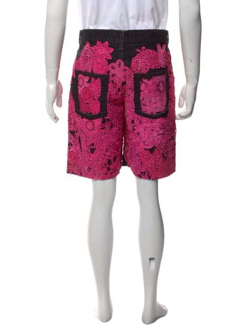 EARTHLING VIP Lace Pattern Cargo Shorts