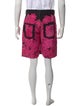 EARTHLING VIP Lace Pattern Cargo Shorts