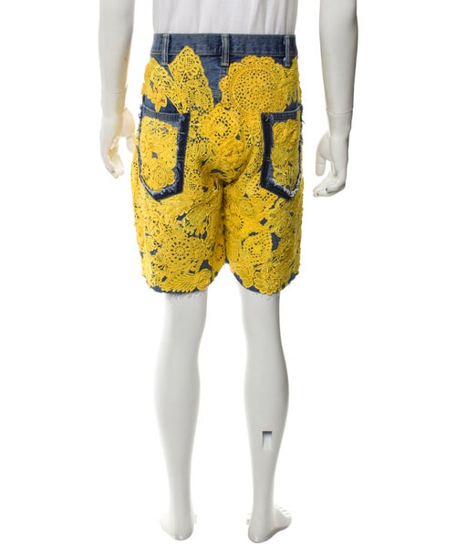 EARTHLING VIP Lace Pattern Athletic Shorts