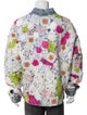 EARTHLING VIP Floral Print Trucker Jacket